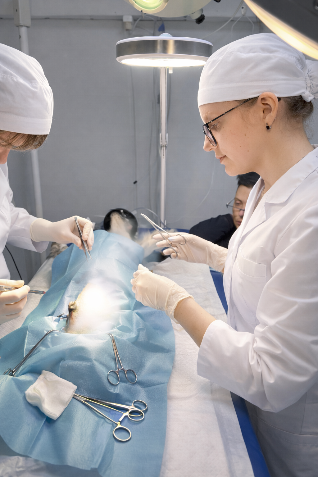 Хірургія тварин — операція у ветклініці Kizuna